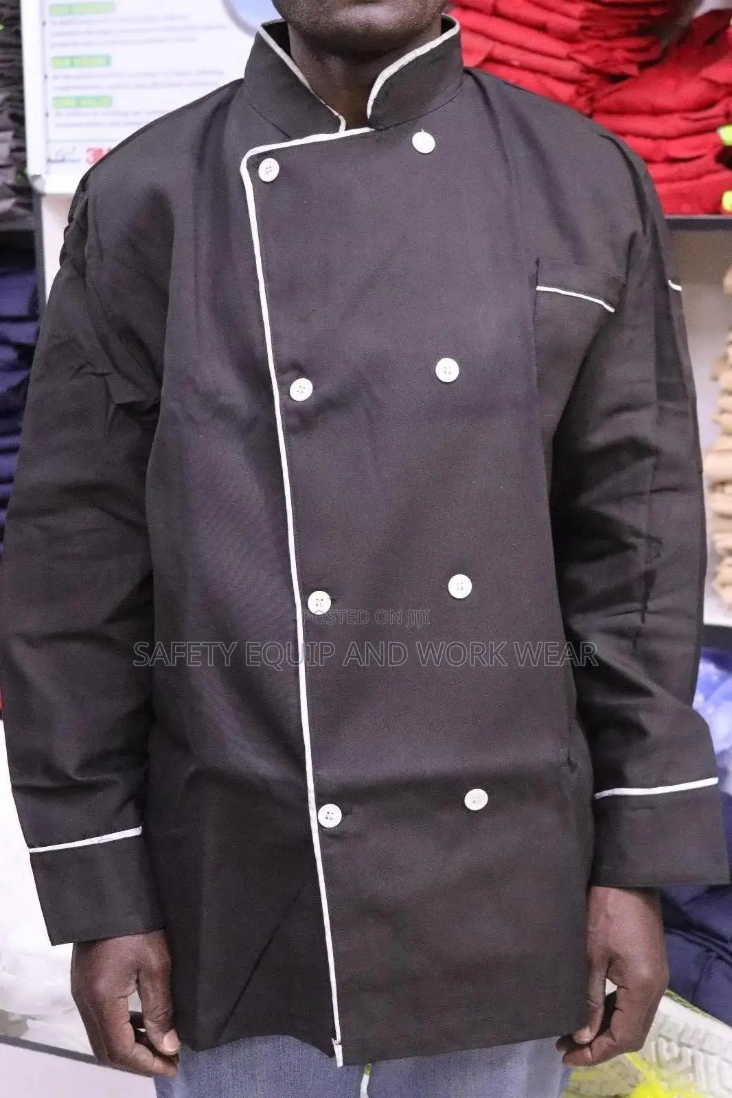 Black Chef Jacket