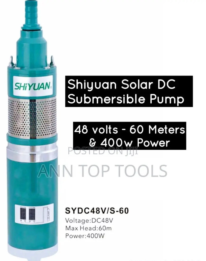 Solar 400w 60m 48v Submersible Waterpump