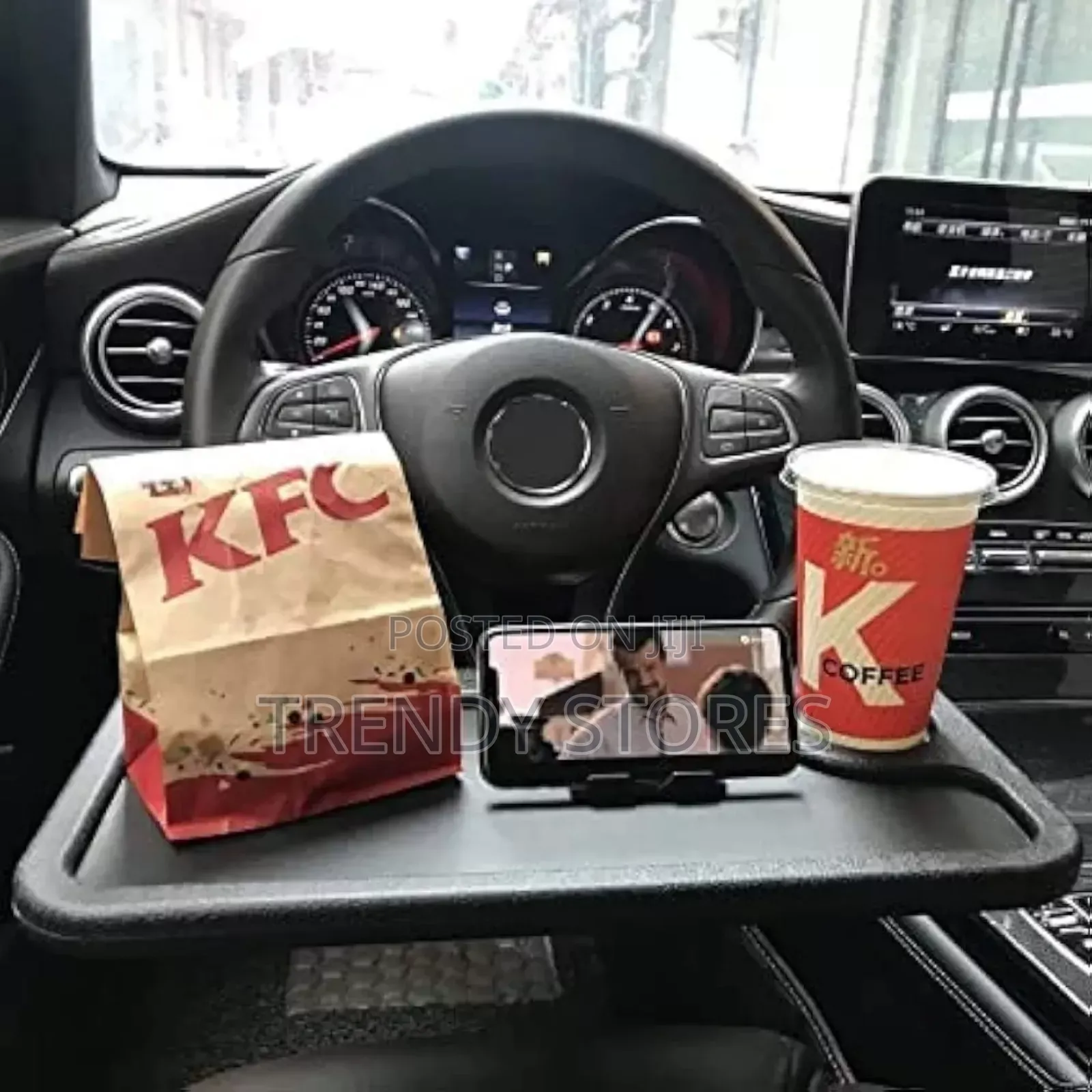 Steering Wheel Detachable Tray