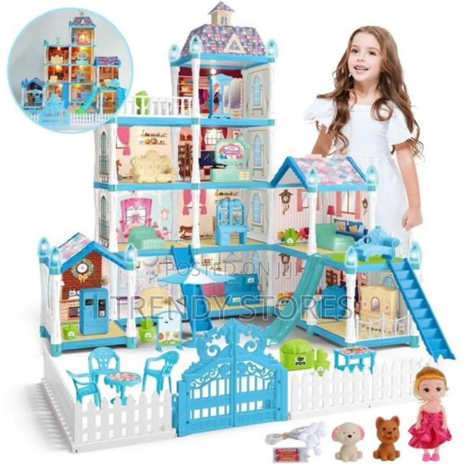 Snow Garden Doll House