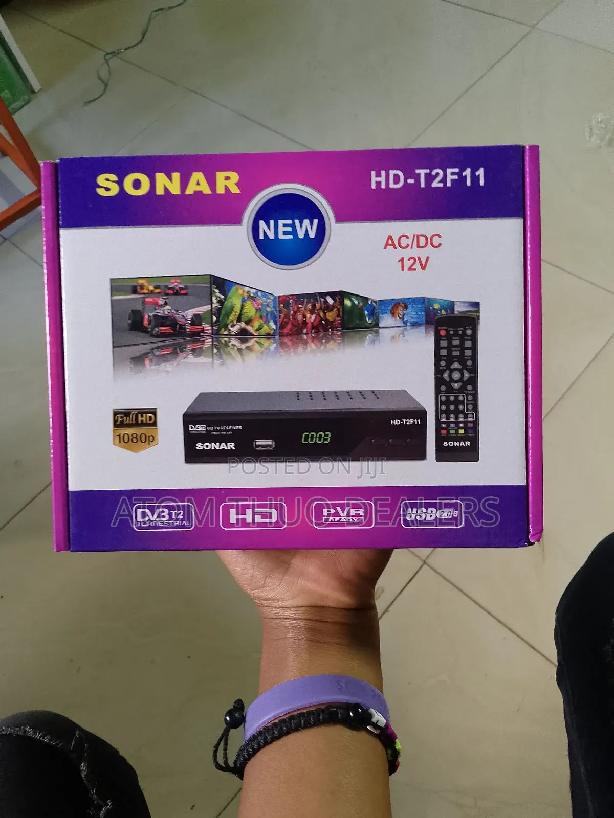 Sonar New Ac/Dc Free to Air 1080p Full Hd Digital Set
