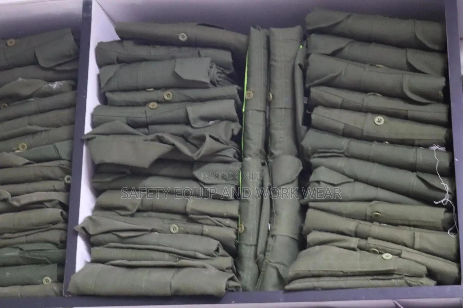 Unisex Safety Overalls Green