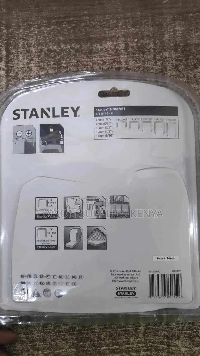 Stanley Heavy Duty Staple Gun Stanley Stapler Aluminium
