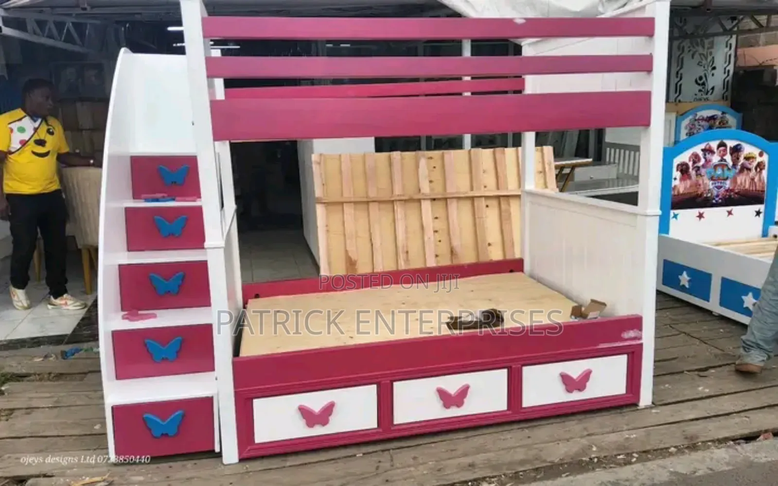 Modern Children's Toddler Double Daker Bed