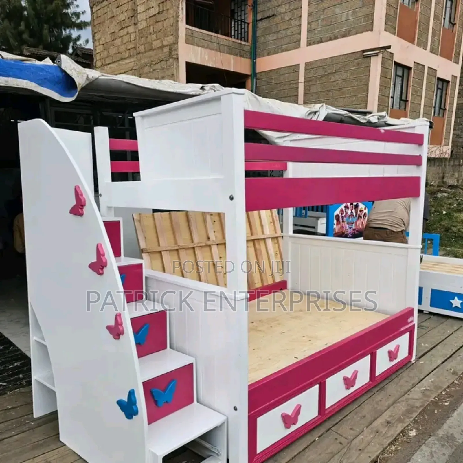 Modern Children's Toddler Double Daker Bed