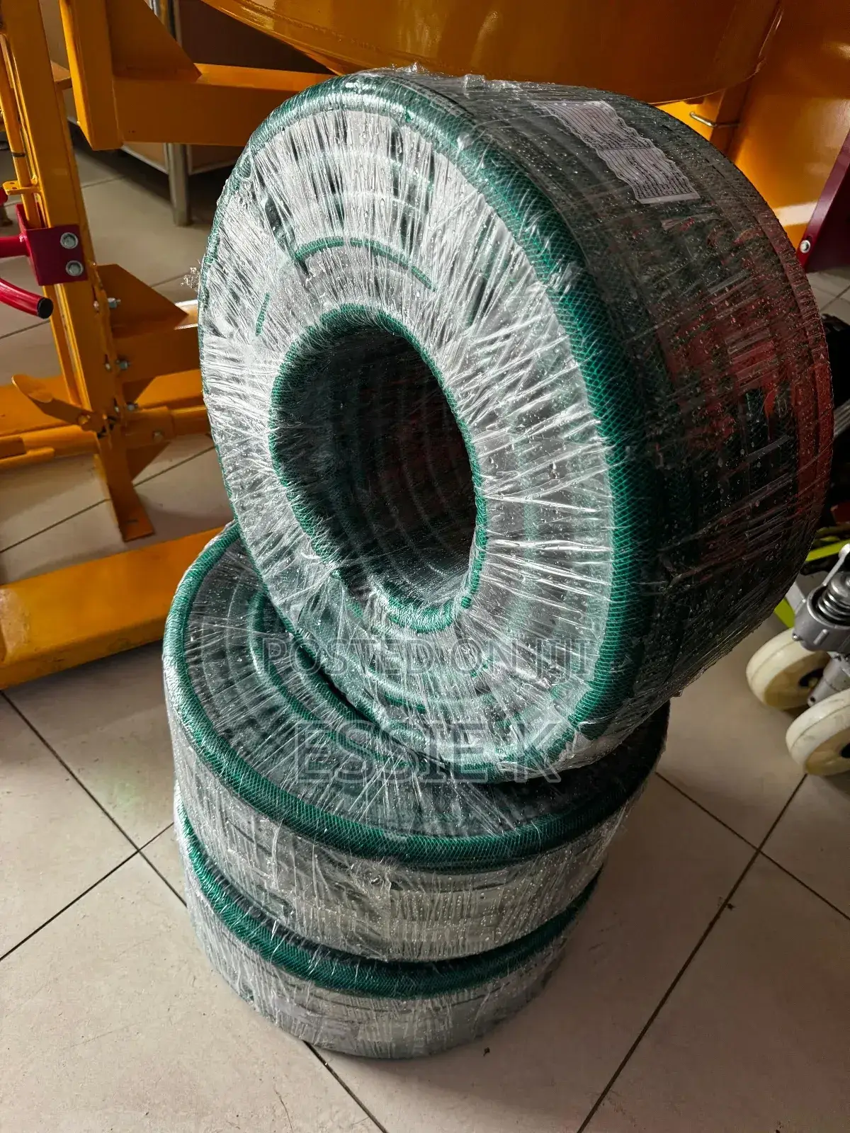 1" Inch Green Braided Hose Pipe 50mtrs