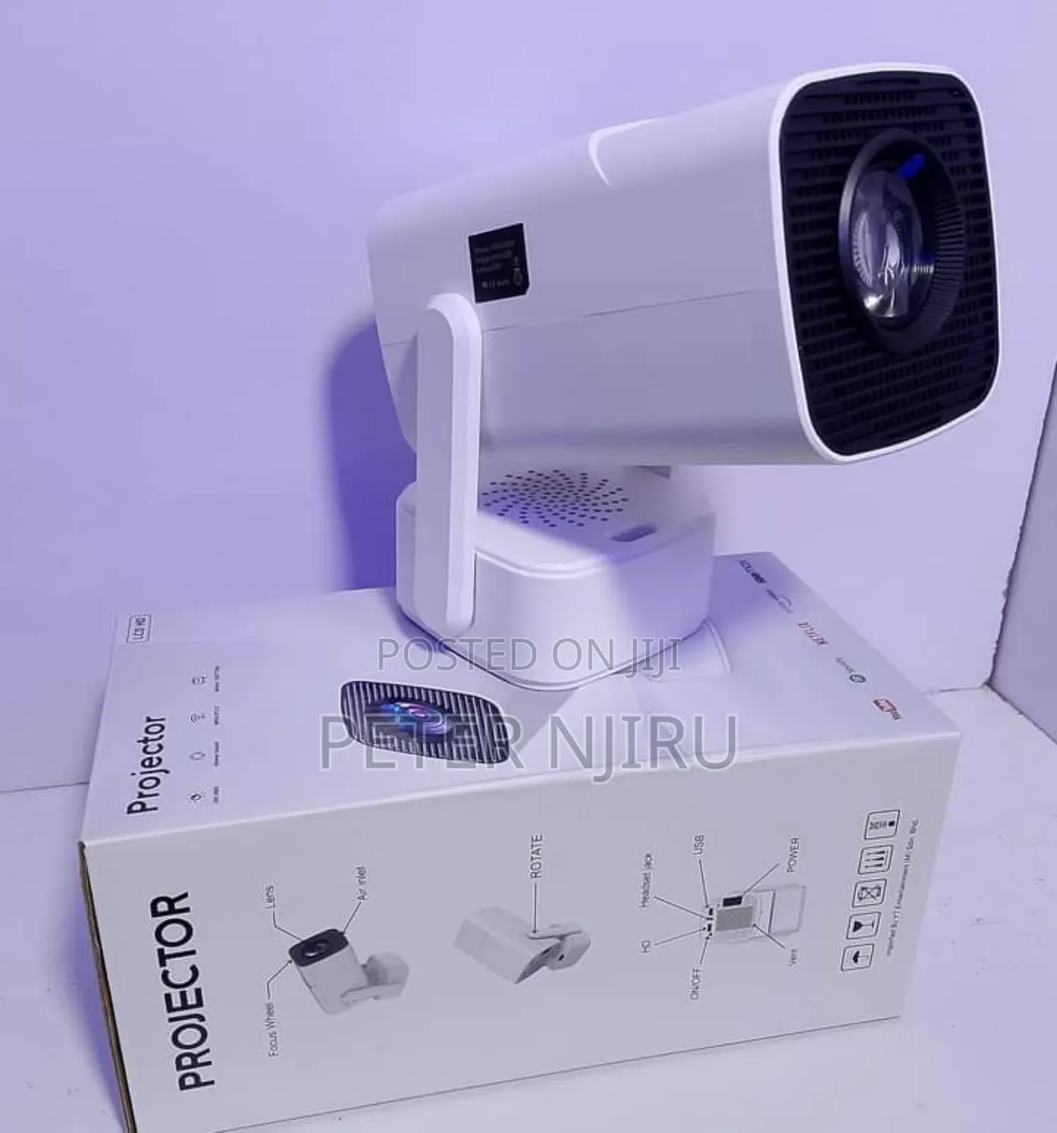 LCD HD Smart Projector Youtube, Spotify, Netflix, Prime Vid