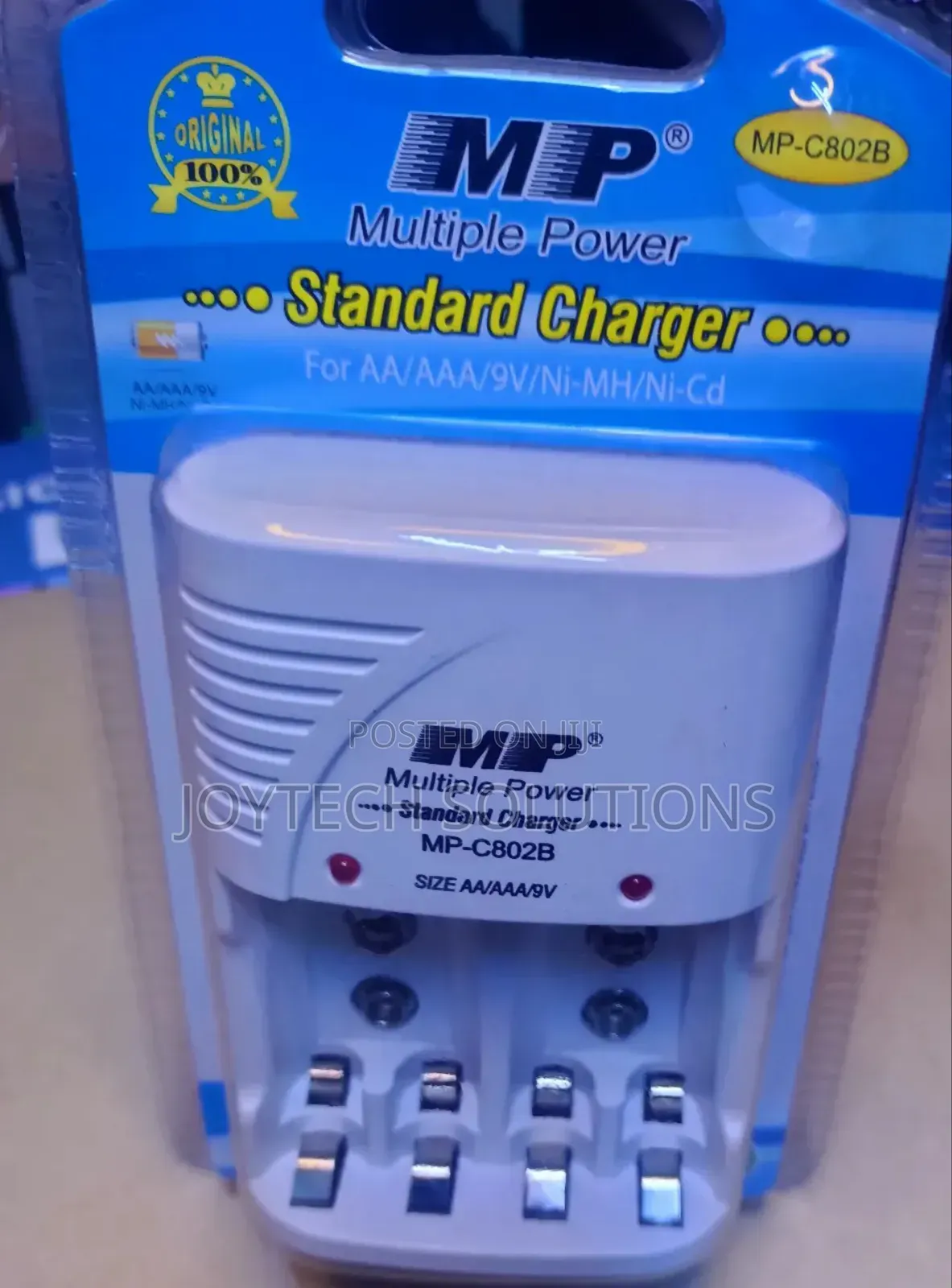 Multiple Power Charger for AA AAA Batteries
