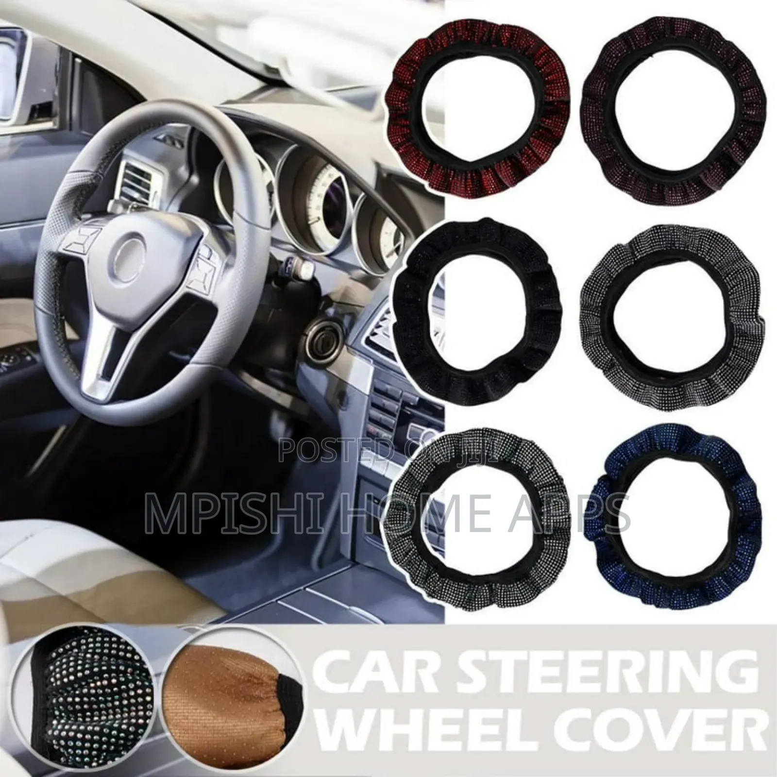 Car Steering Wheel Cover