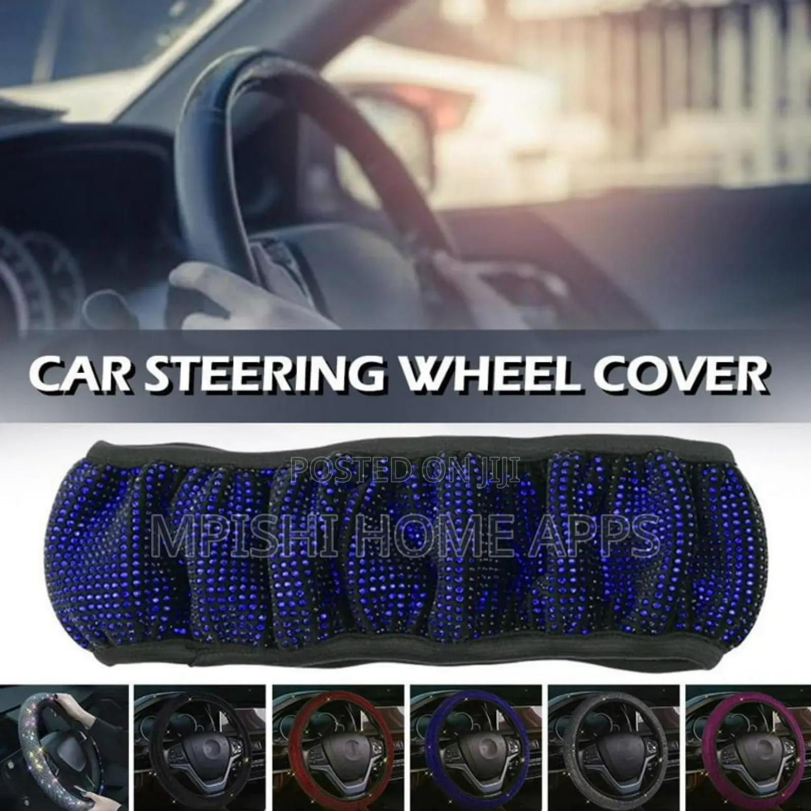 Car Steering Wheel Cover
