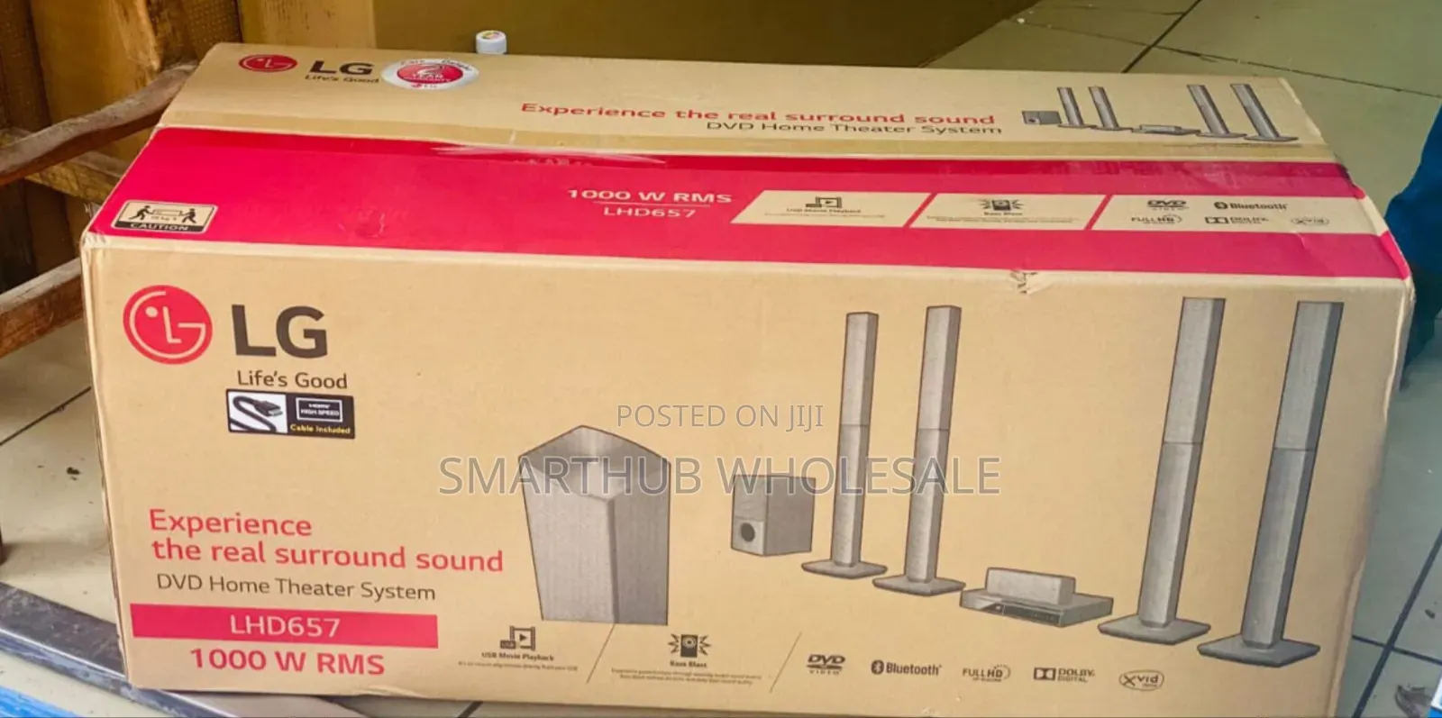*Lg Home Theater LHD 657