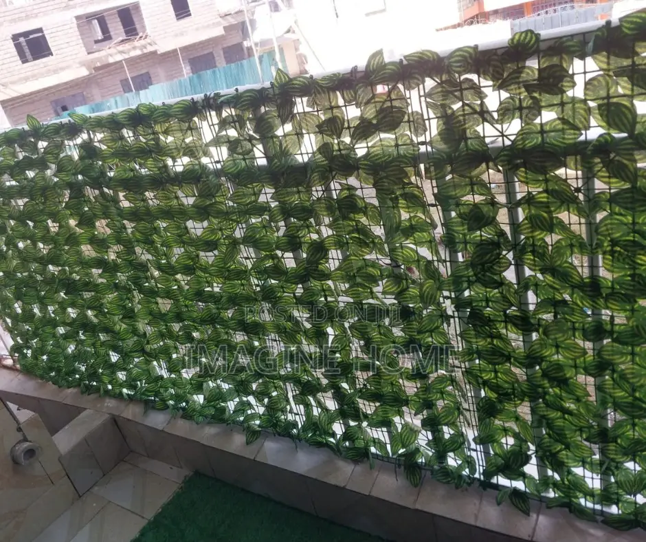 Artificial Green Watermelon Leaf Balcony Decor