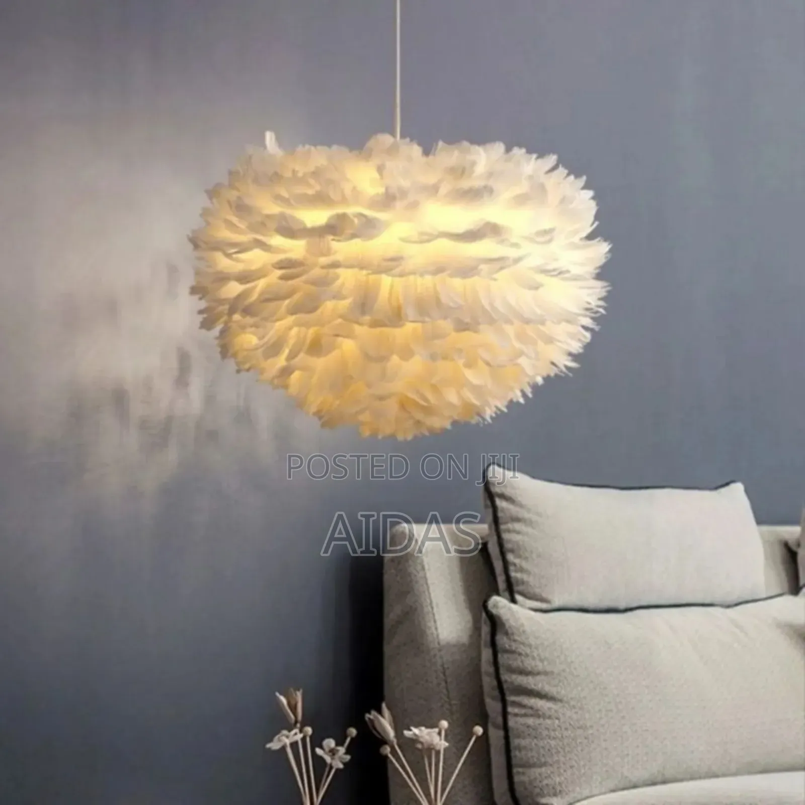 Feather Pendant Light