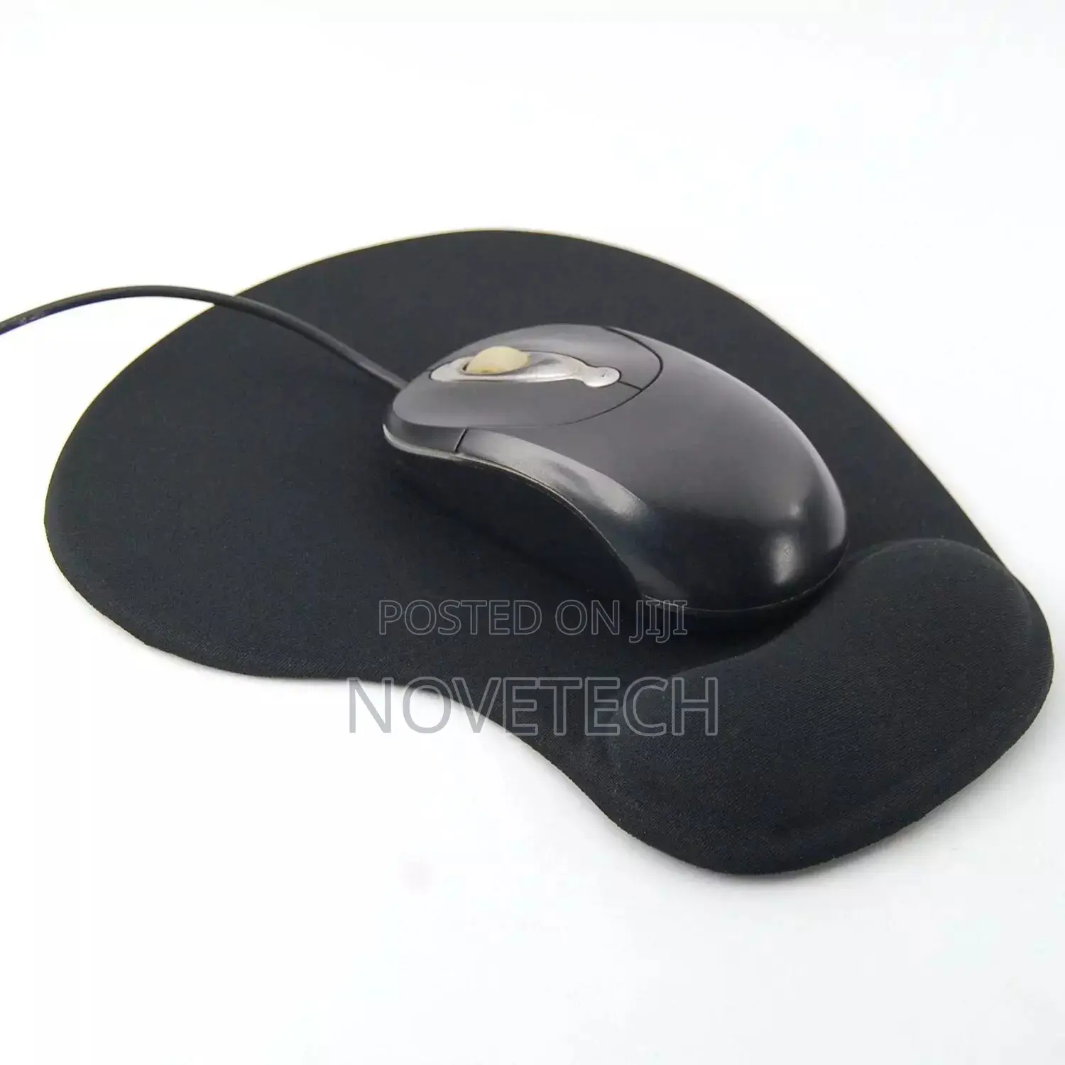 Wrist Comfort Mousepad Mat - Black