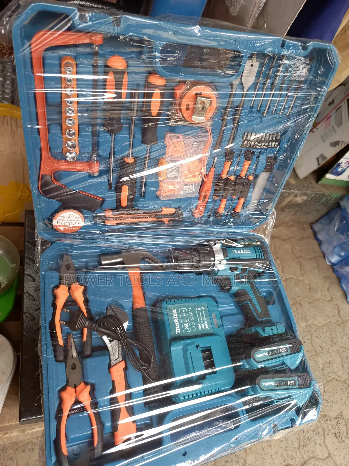 Makita Cordless Drill Tool Kit Set 36v