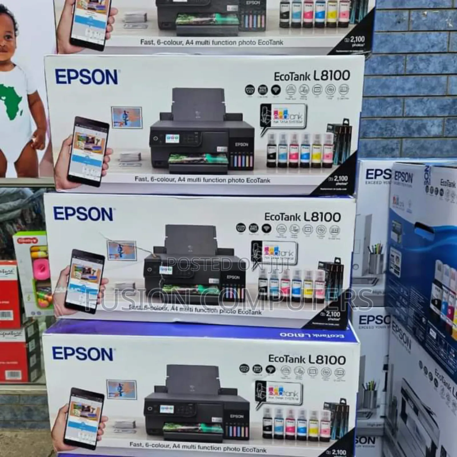 Epson Ecotank L8100 A4 Inktank Multifunctional Printer