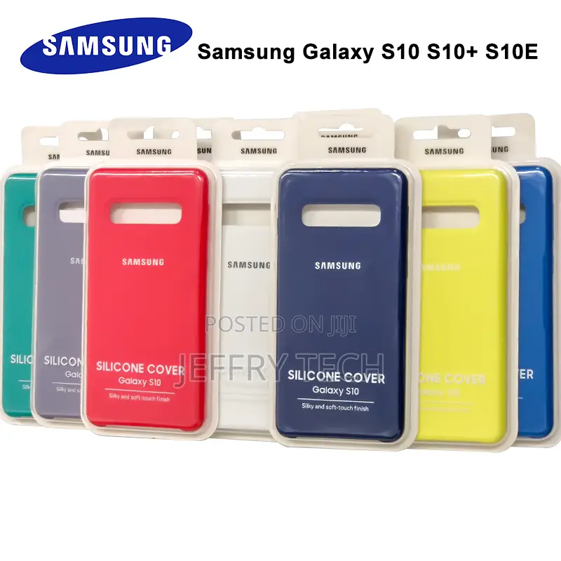 S10 Case Samsung Galaxy S10 Plus S10e Silicone Cover