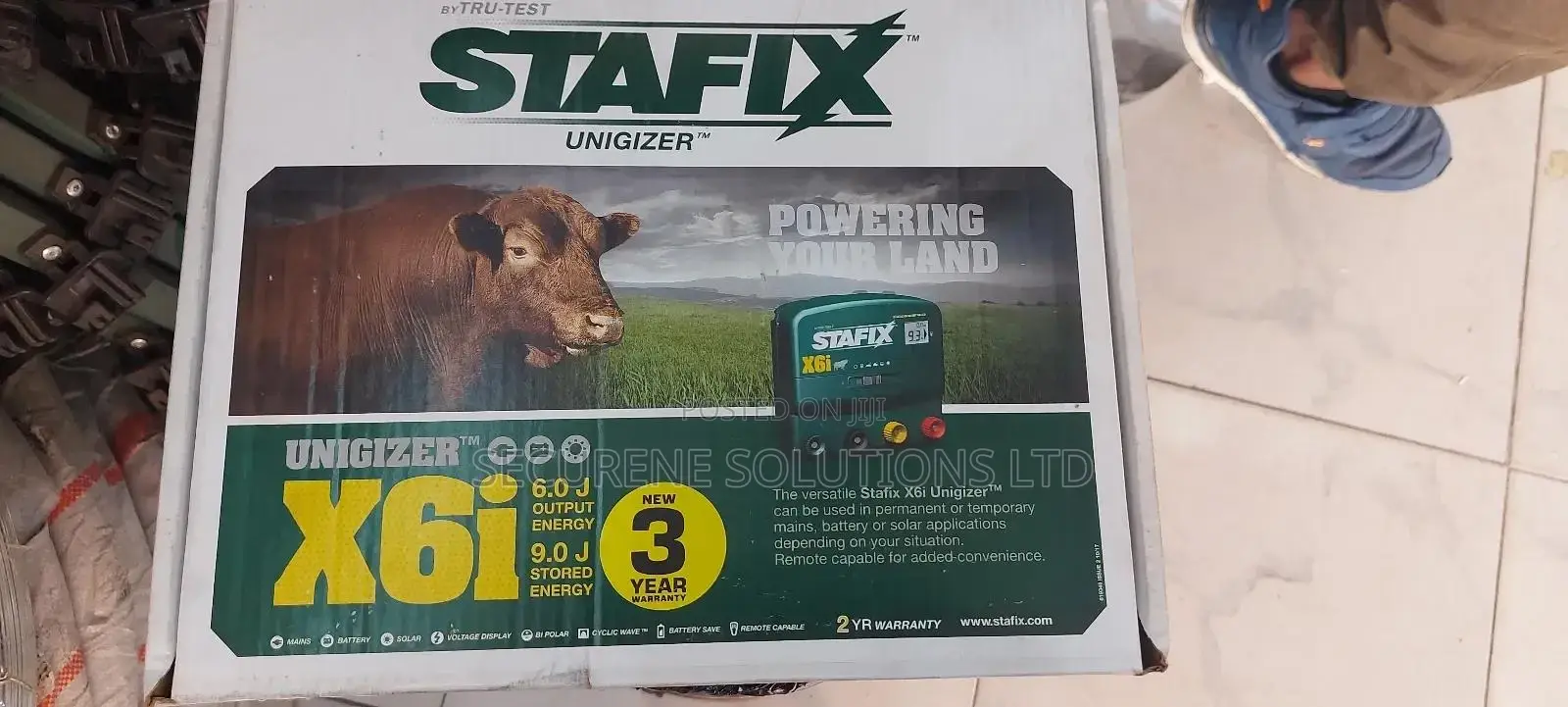 Stafix X6i Unigizer Electric Fence Energizer