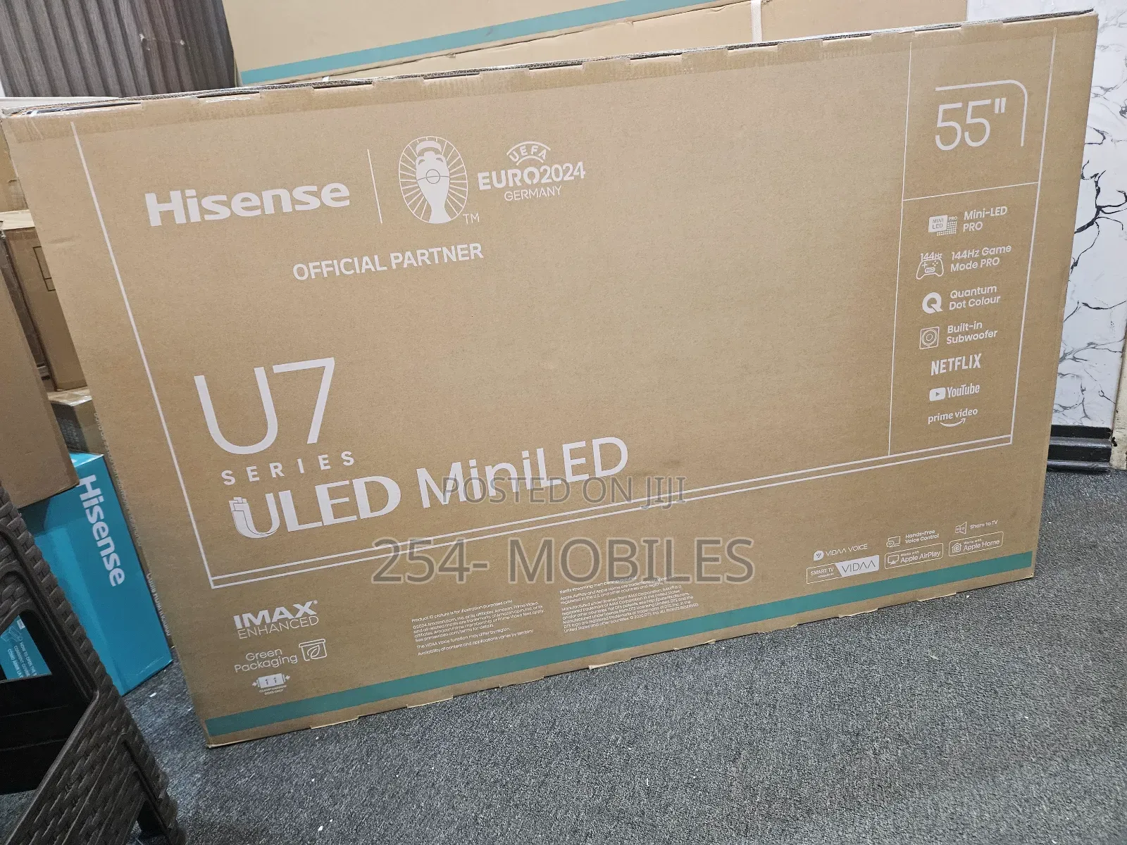 Hisense 55" Class U7 Series Mini-Led Uled Google Tv