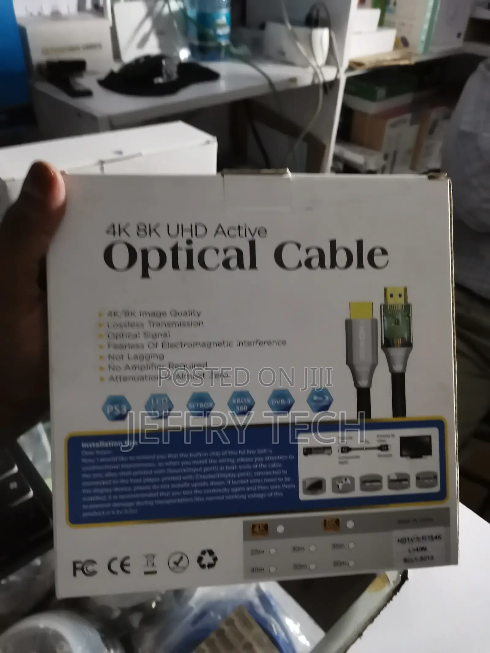 40m Fiber Optic Long HDMI Cable,18gbps 60hz 4:4:4-5m/1