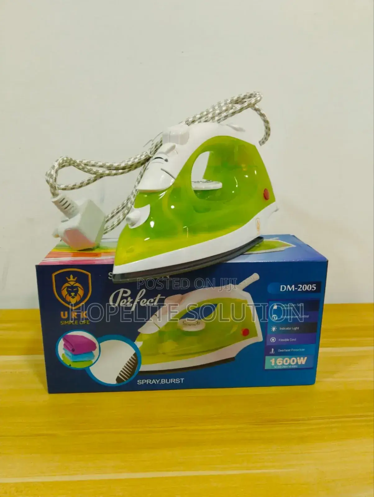 Urk Steam Iron Box