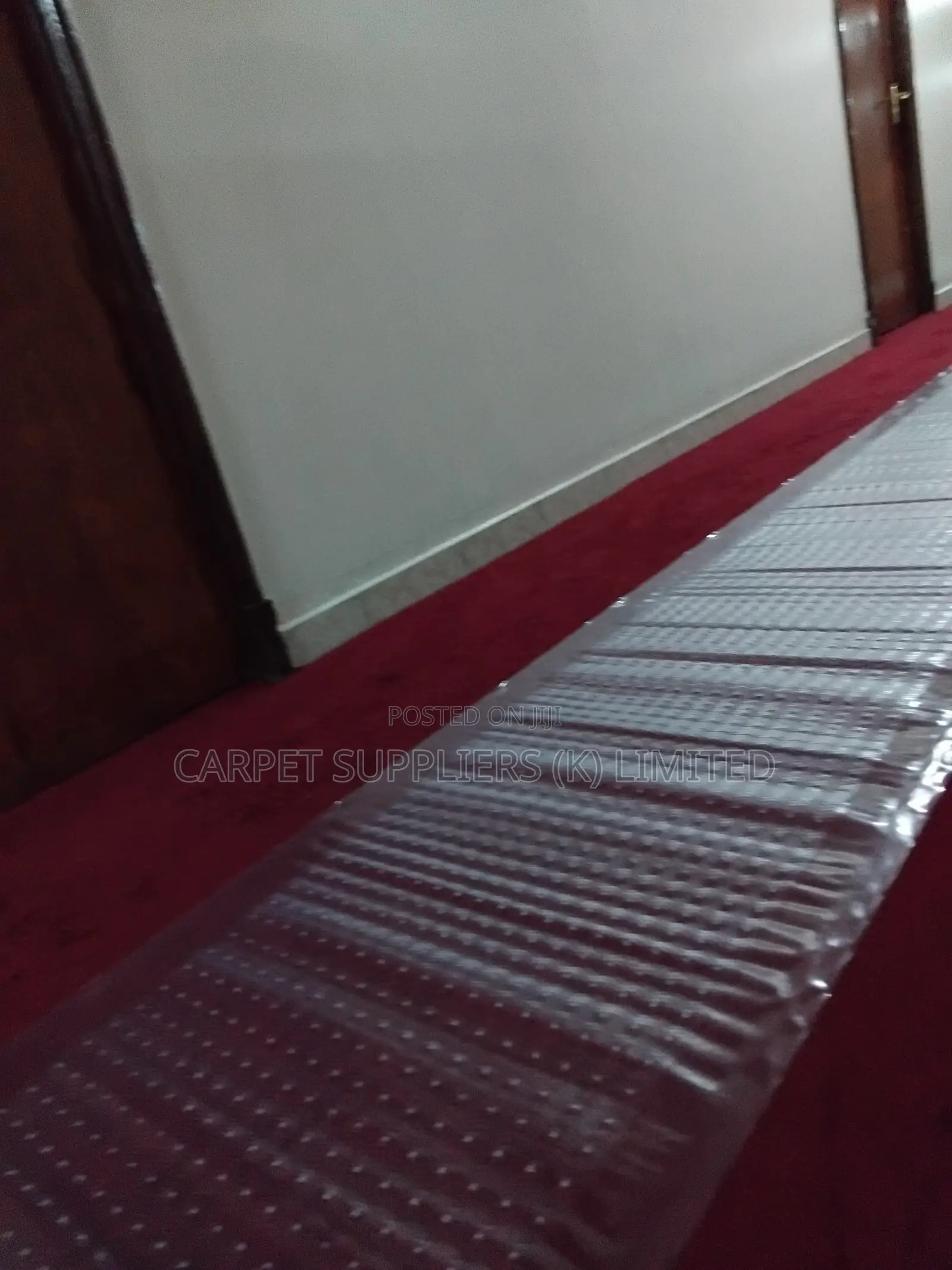 Vinyl Plastic Carpet Protector Mat