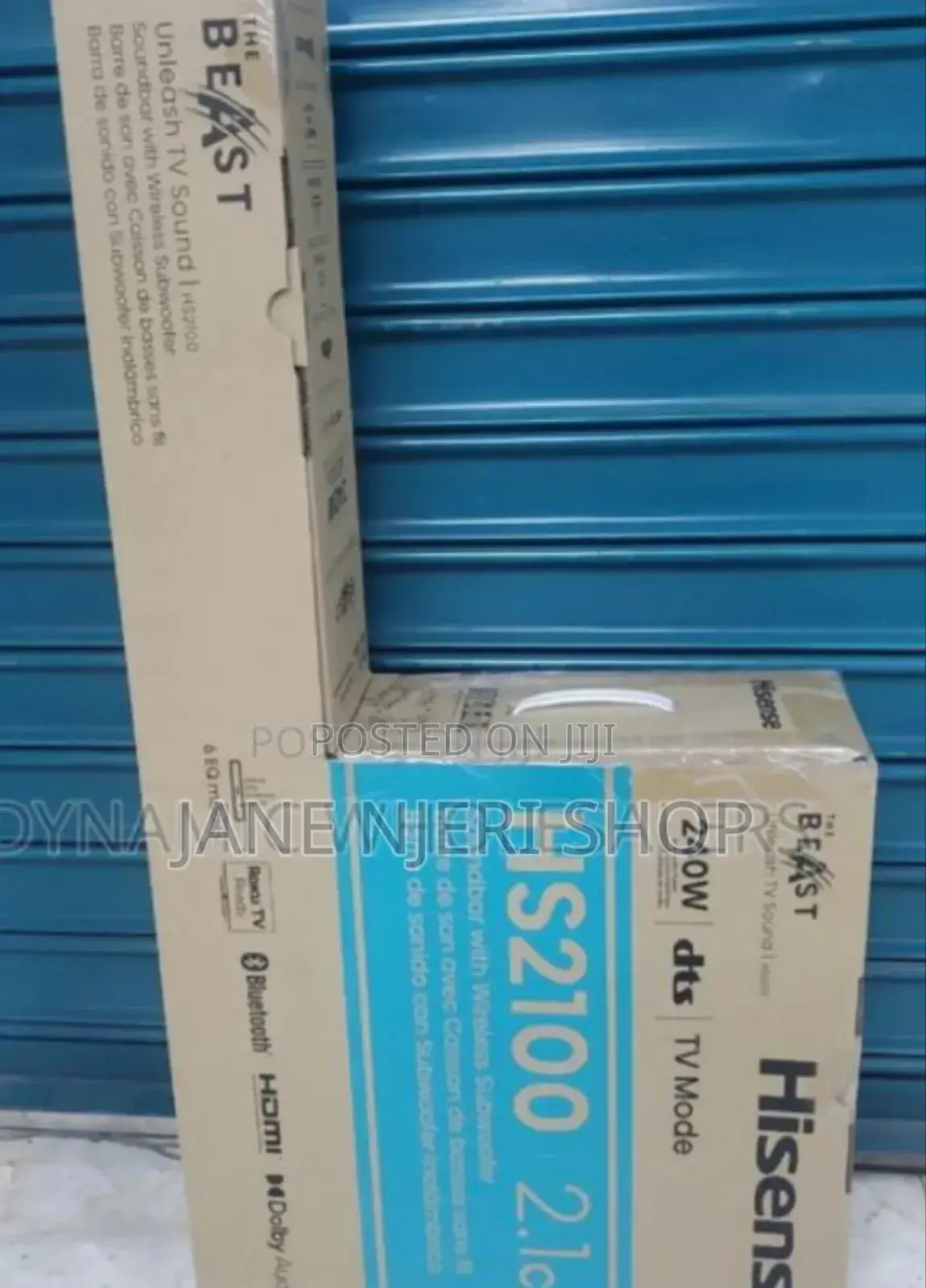 Original Hisense Hs2100 Sound Bar Brand New
