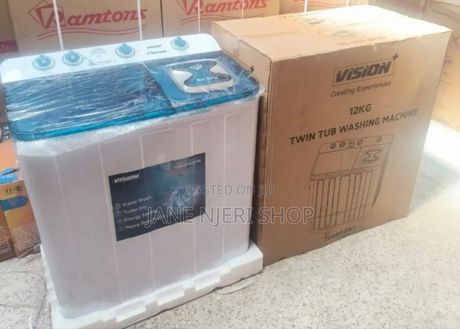 Best Quality 12kgs Twin Tub Vision Washing Machine
