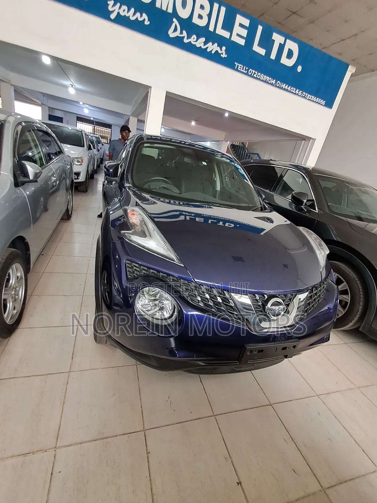 Nissan Juke 2017 Blue