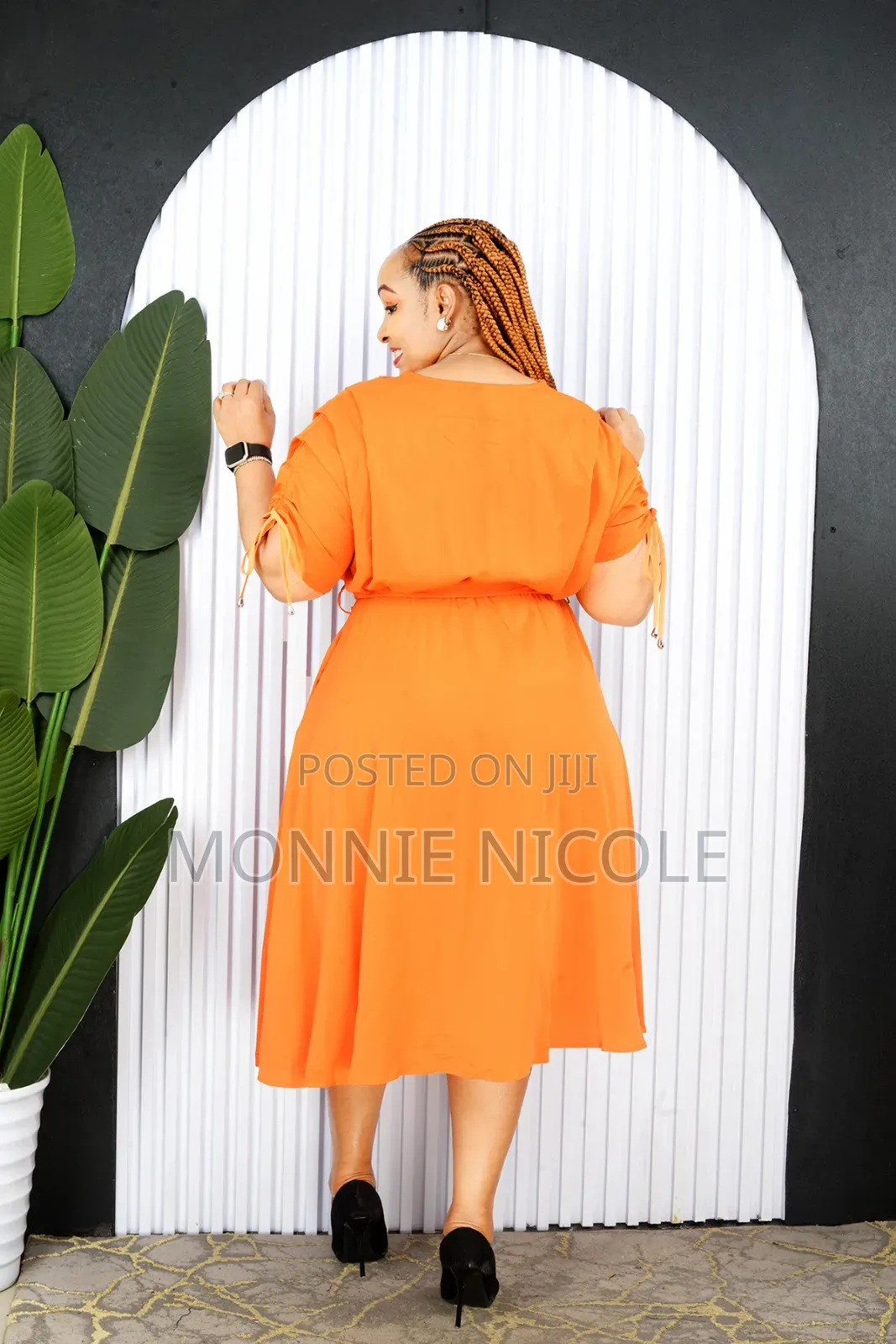Classy Stylish Orange Women Dresses
