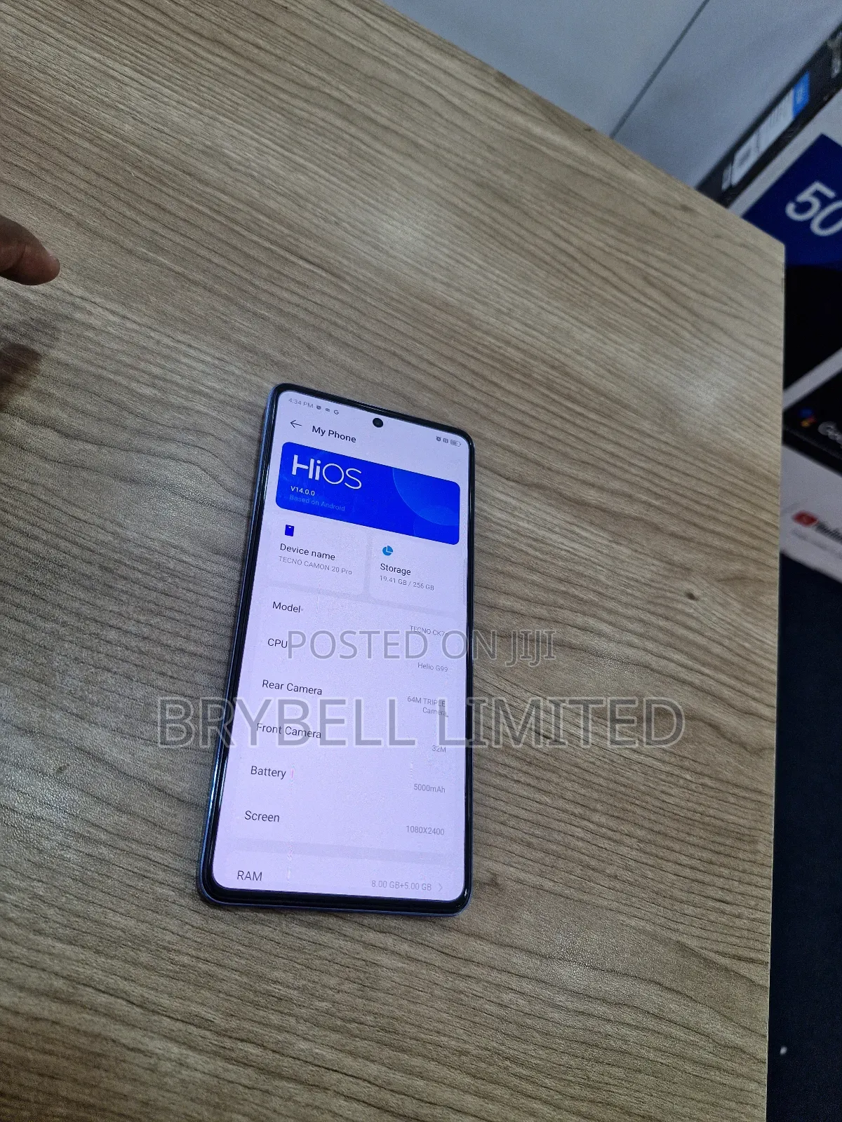 Tecno Camon 20 Pro 5G 256 GB Blue