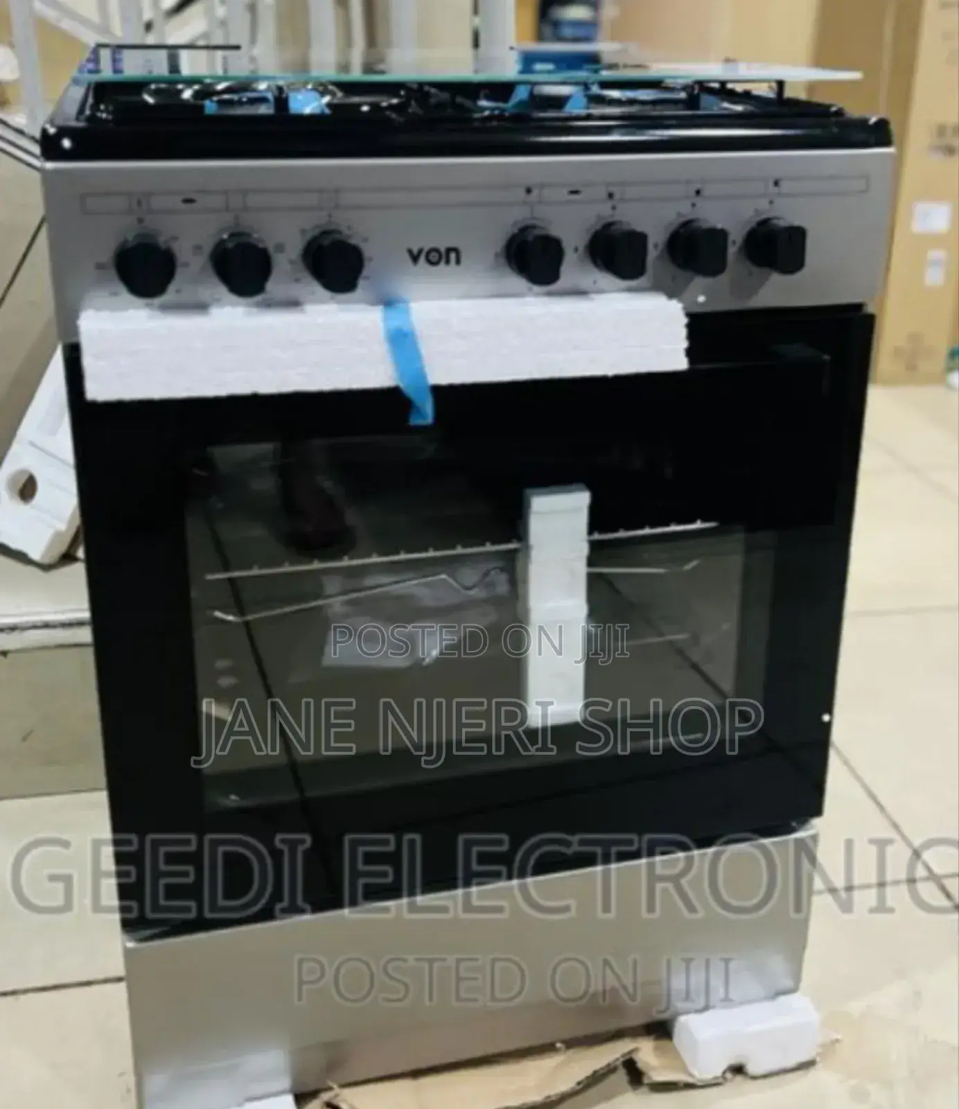 Von 60 by 60 Cooker 3+1 With Plate