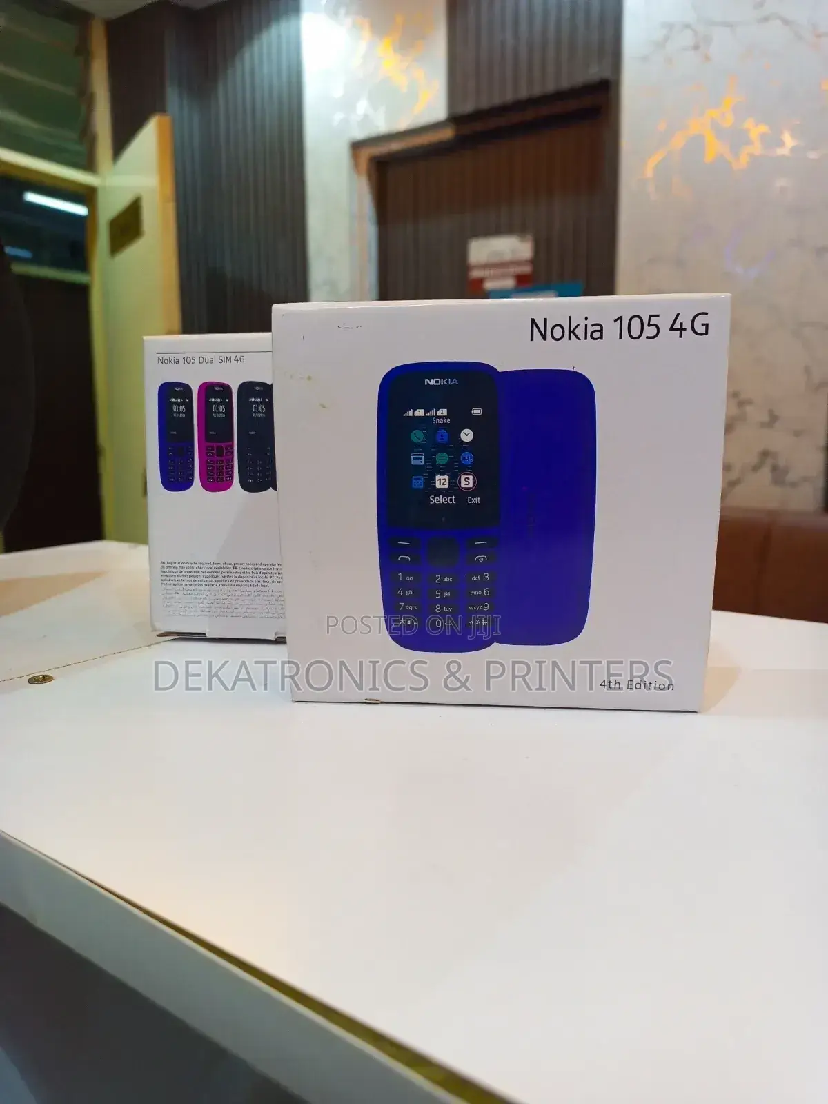 New Nokia 105 Black