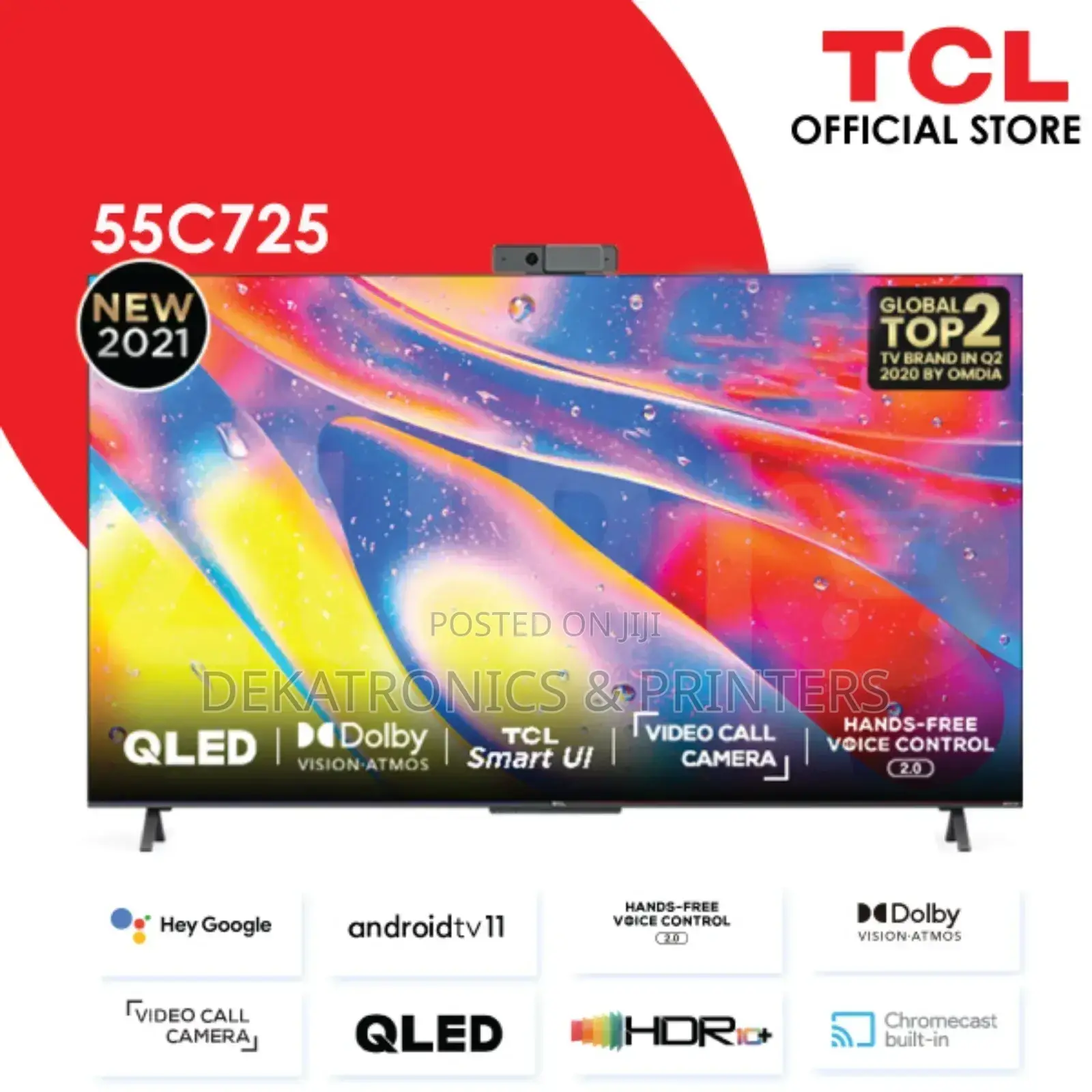 TCL 55 Inch Smart Tv Qled Pro