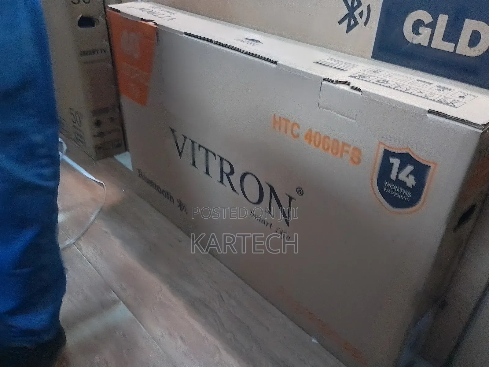 Vitron 40 Inches Smart Android Frameless Tv With Bluetooth