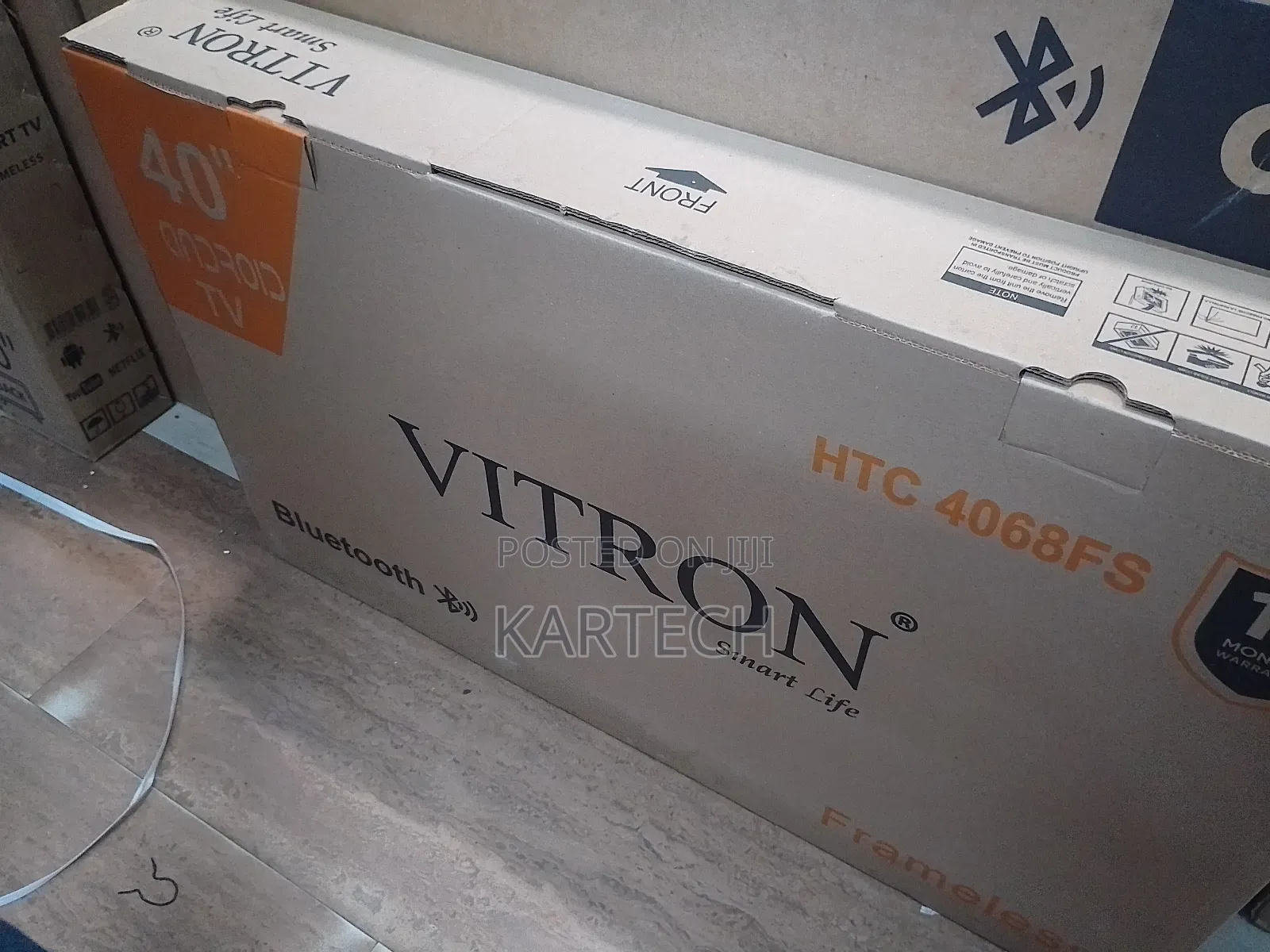 Vitron 40 Inches Smart Android Frameless Tv With Bluetooth