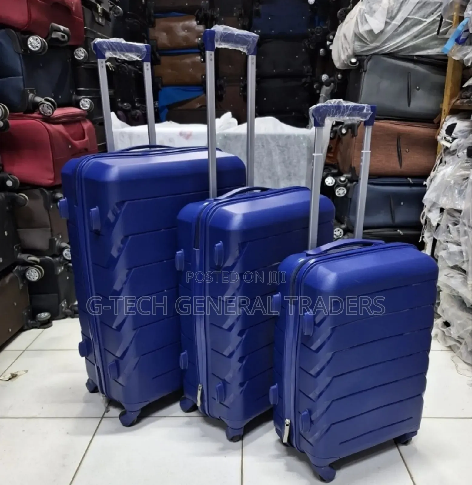Luxurious Unbreakable Size 4 3in1 Rubber Suitcase