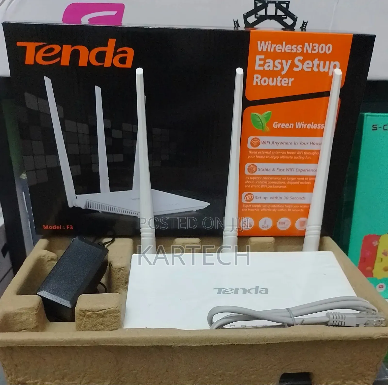 Tenda 300 MBPS Wireless Wifi Router
