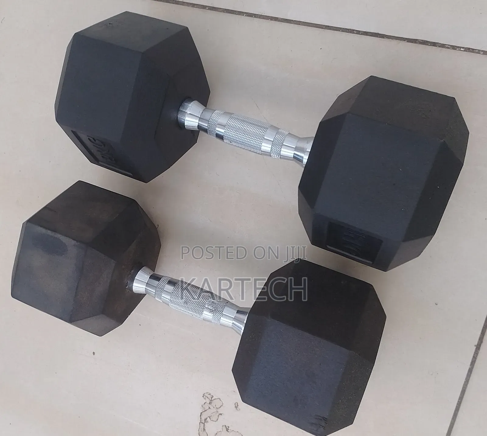20kg Hexagonal Dumbbells Set (Pair