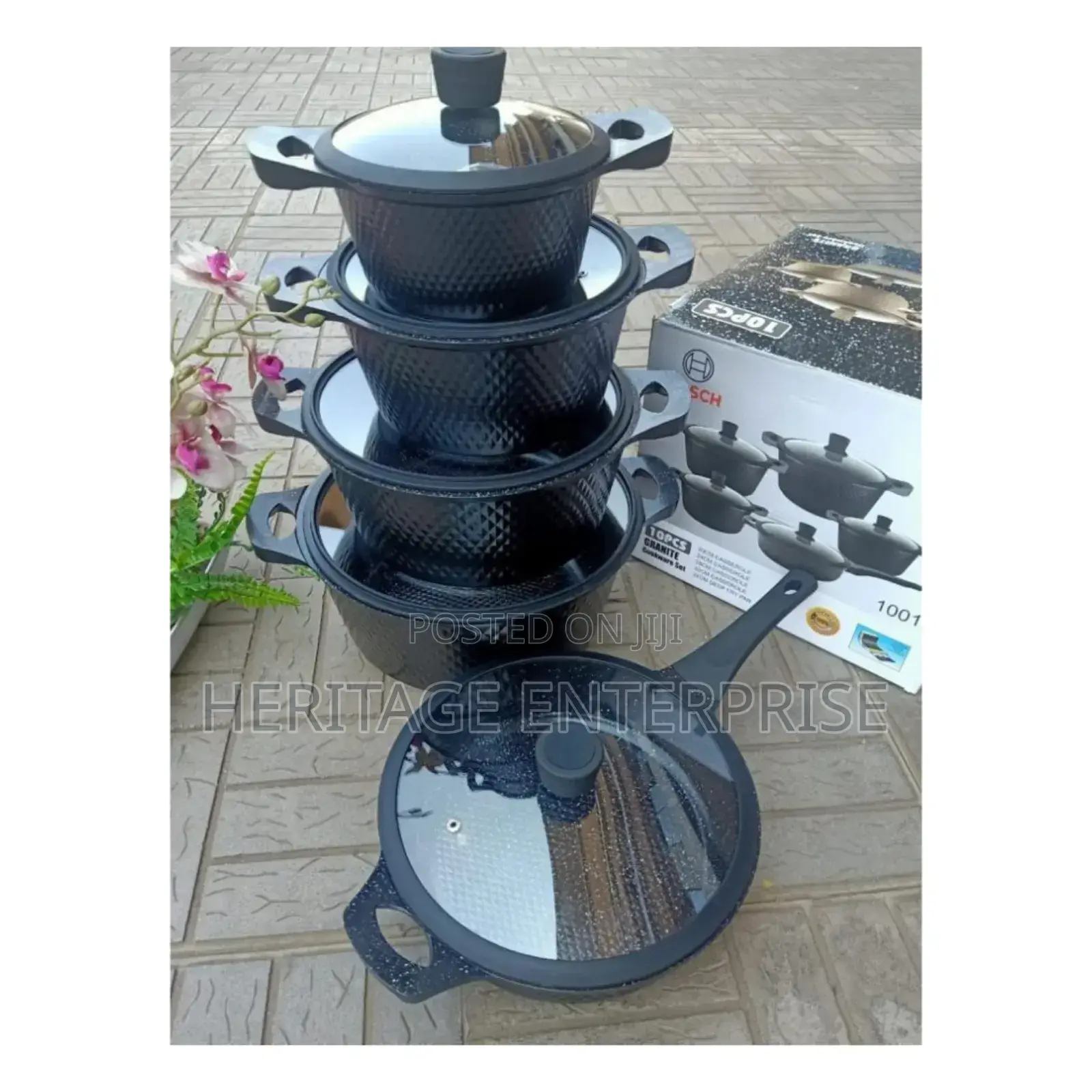 Nonstick Cookware, 11pcs Bosch