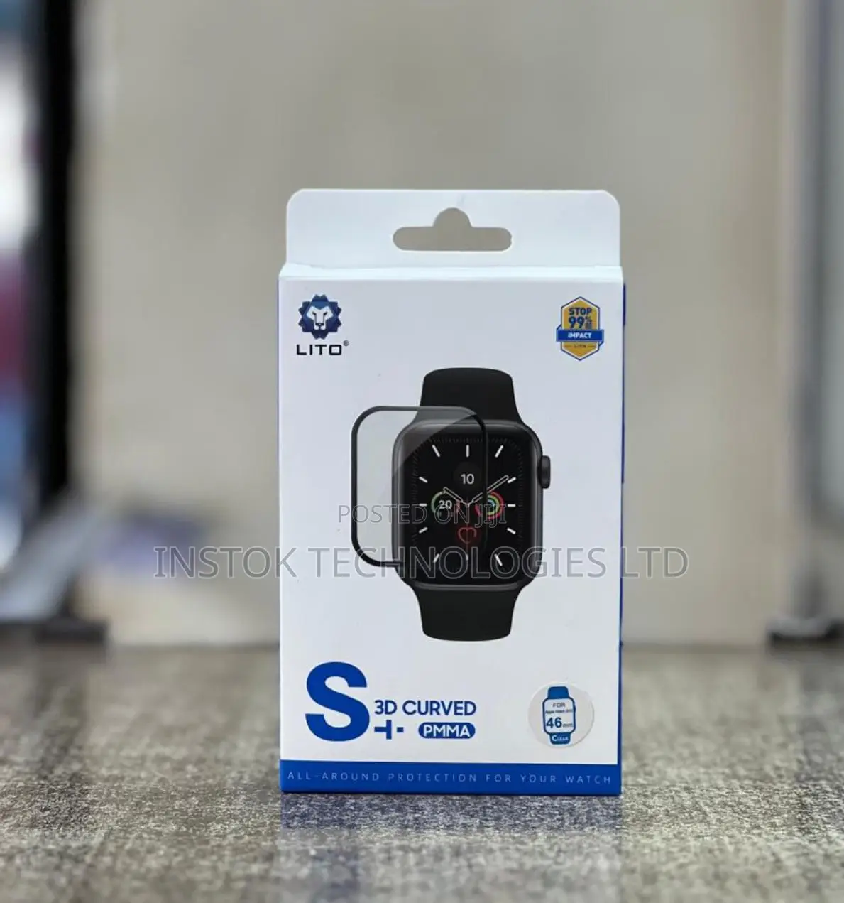 Apple Watch Series 10 46mm Tempered Glass Screen Protector