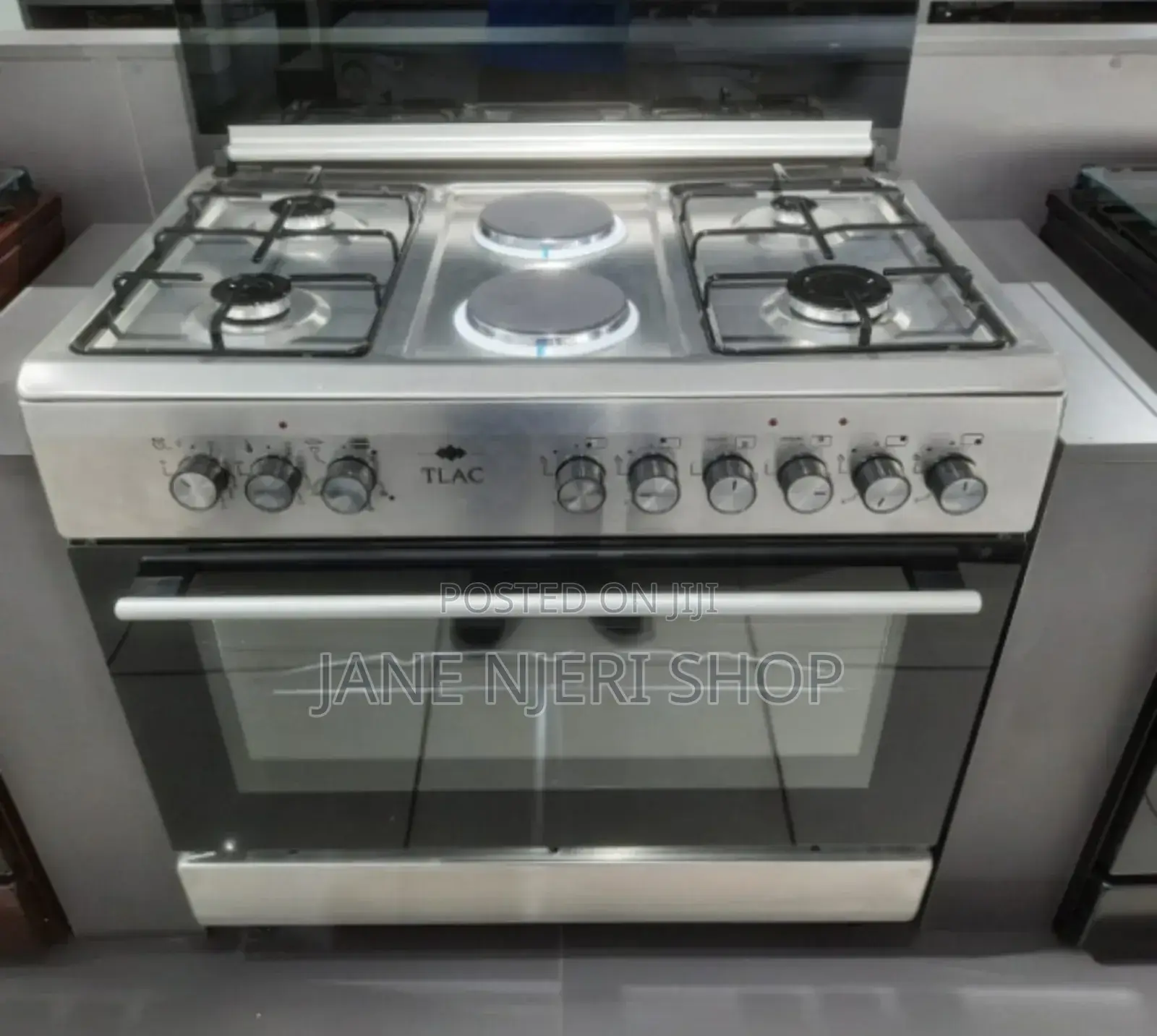60*90 TLAC 4+2 Standing Cooker With Electric Oven