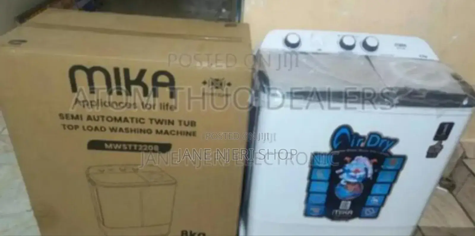 Mika 8kgs Washing Machine Semi Automatic