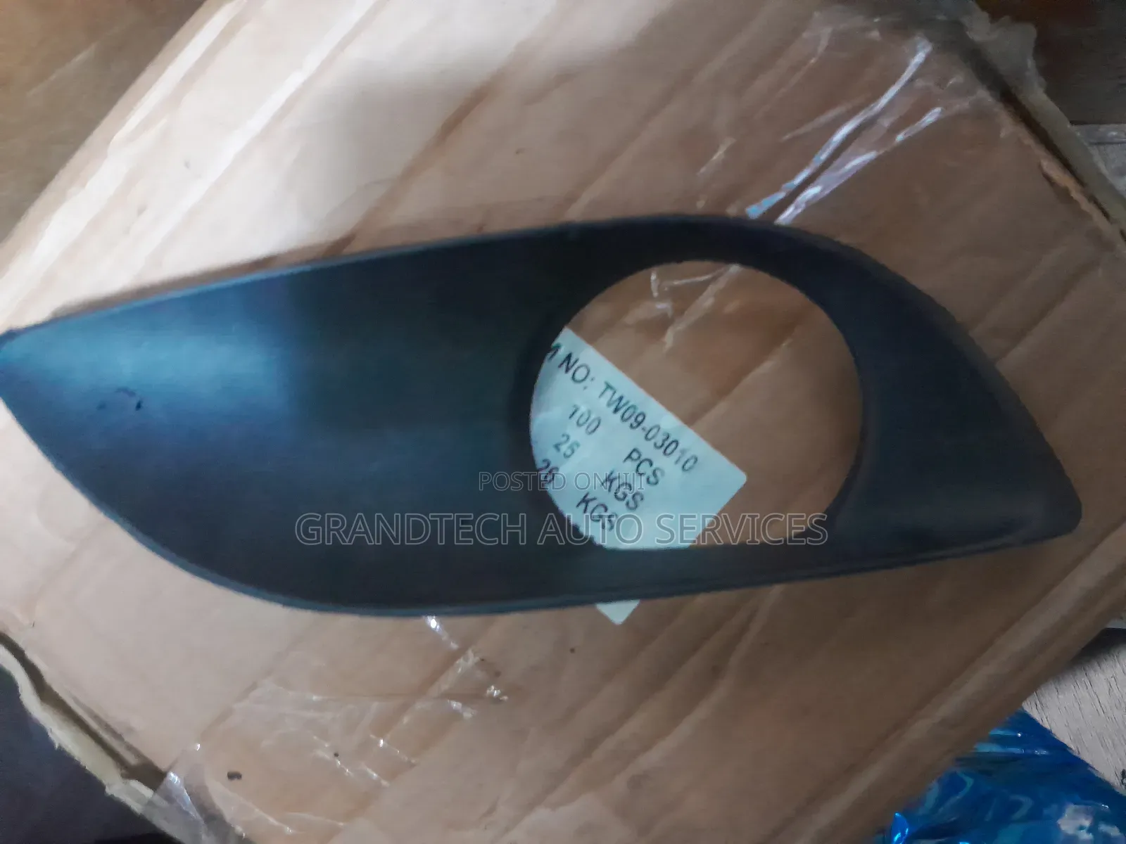Toyota Vitz 2008 Foglight Covers