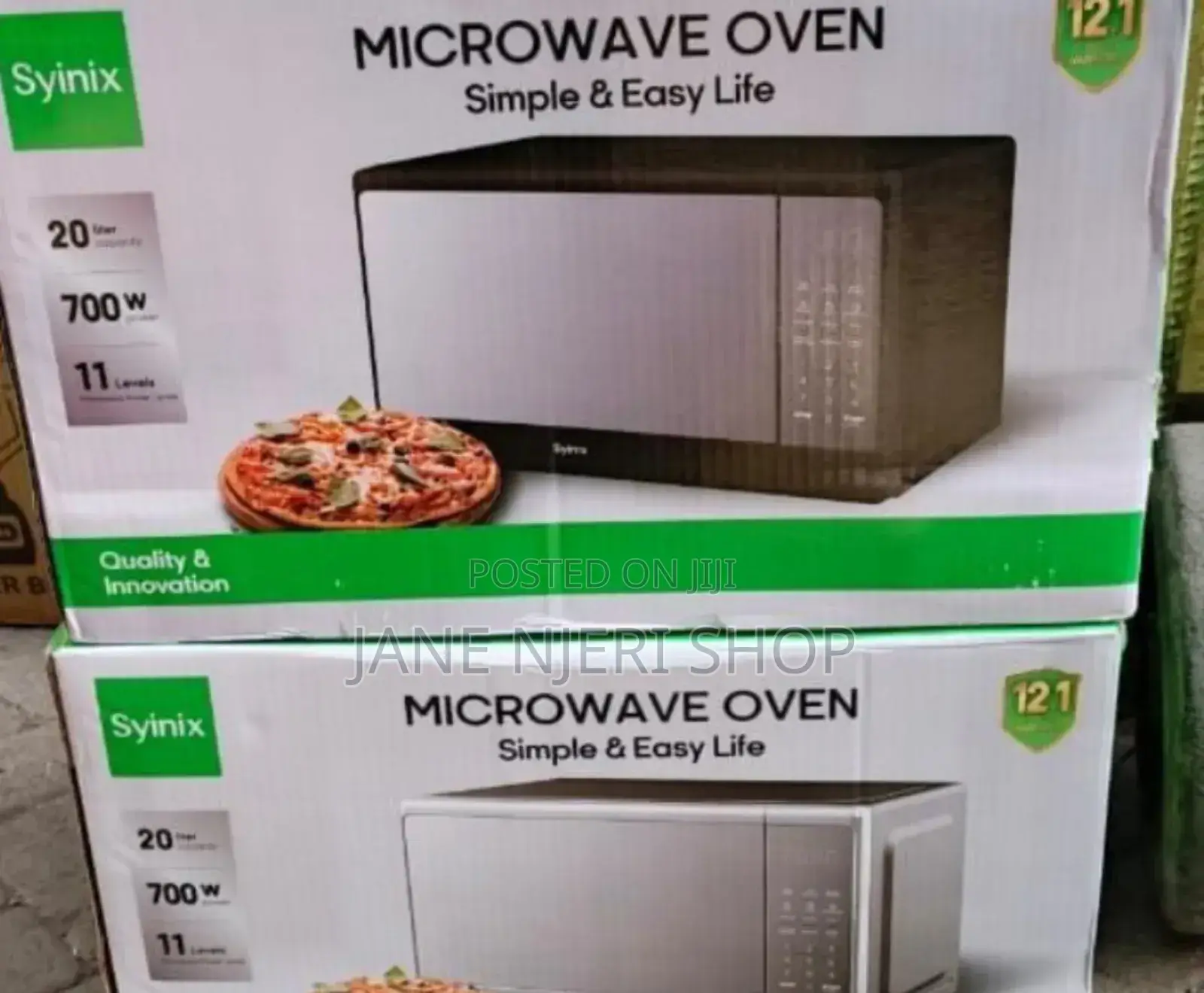 Original Syinix Digital Microwave With Grill 20l