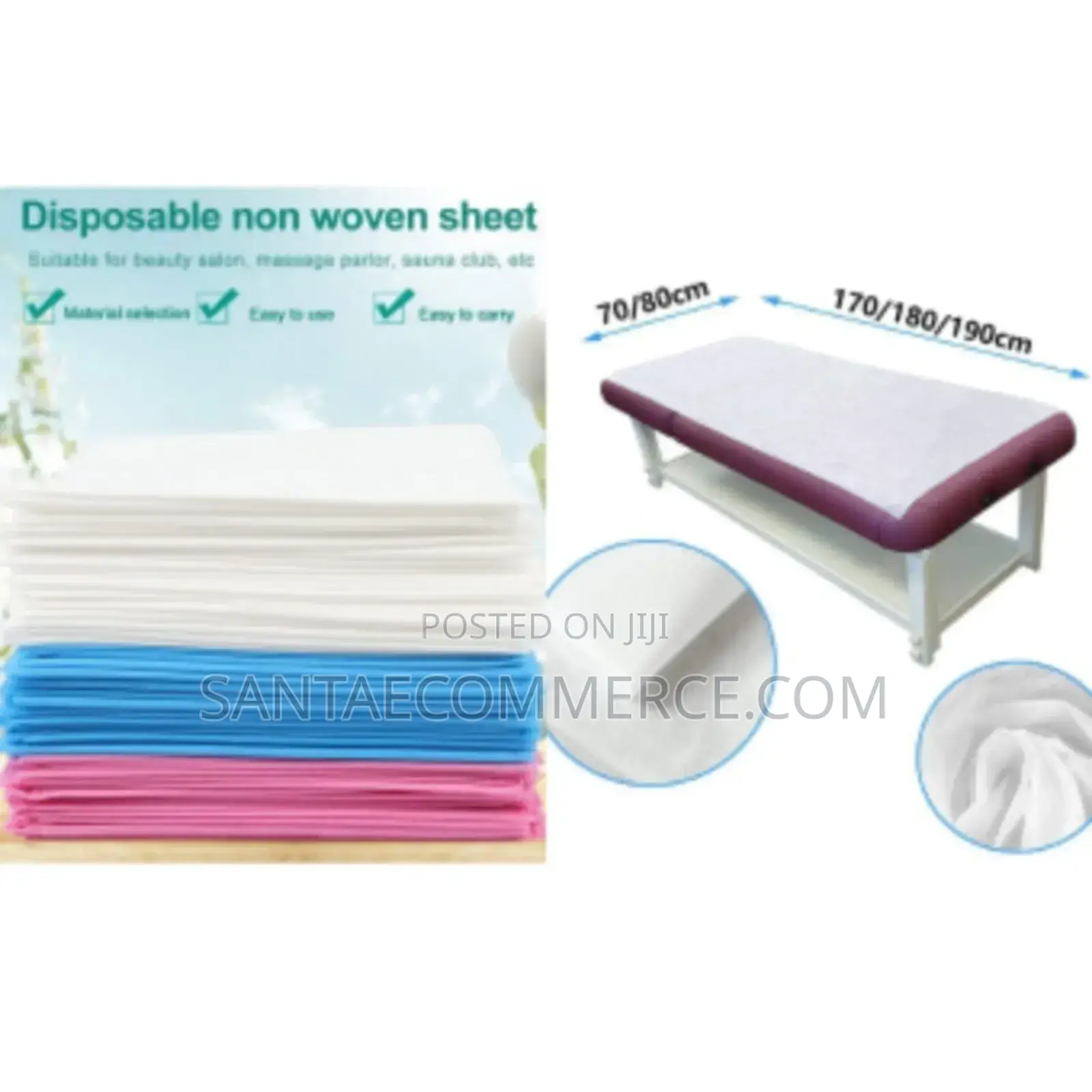 10pcs Disposable Bed Sheets