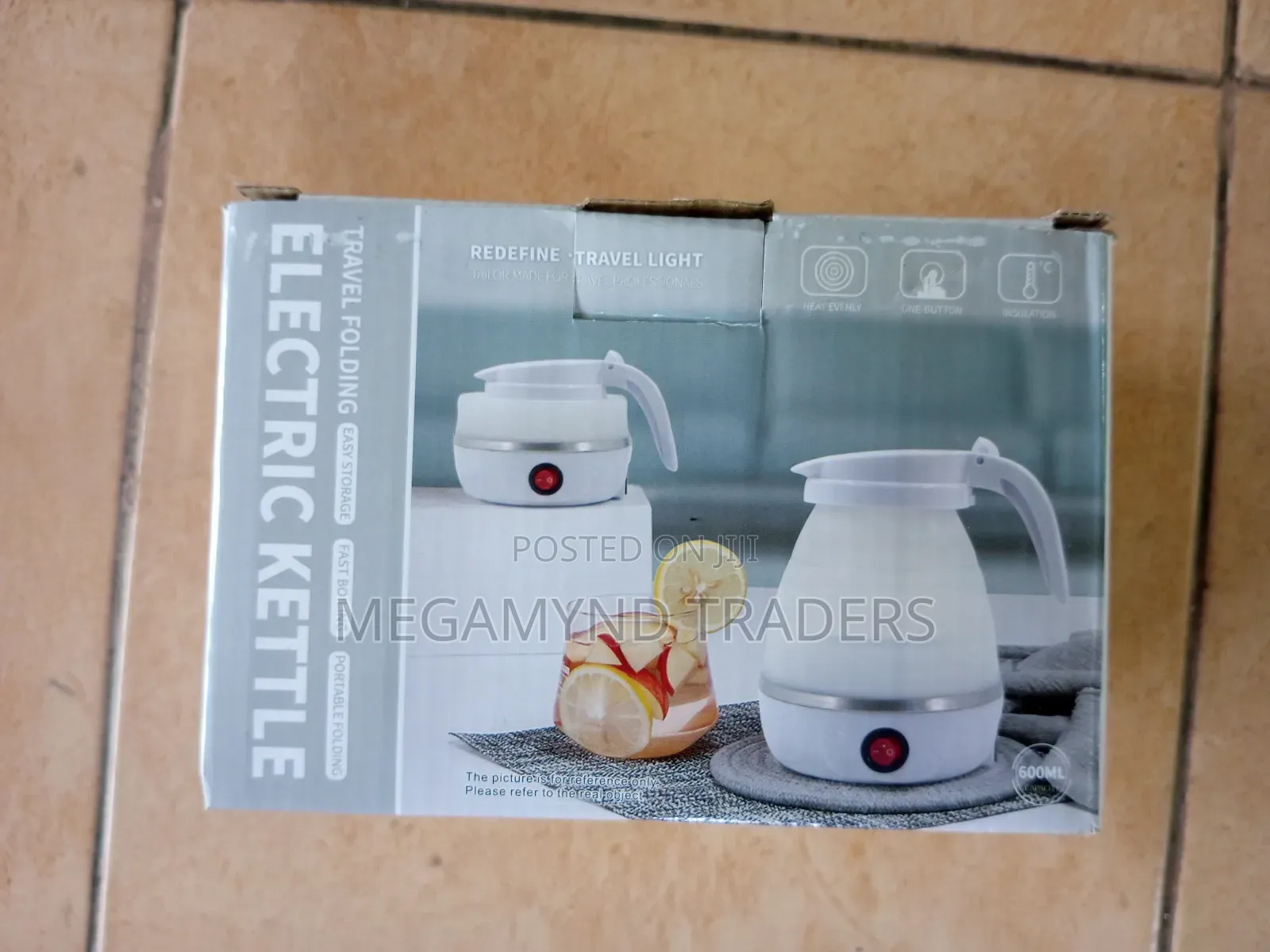 Travel Folding Kettle/Electric Silicon Kettle Heater