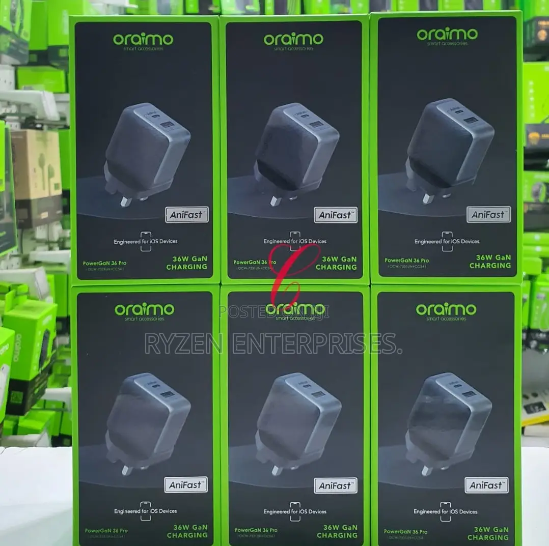 Oraimo 36W Wall Charger Kit