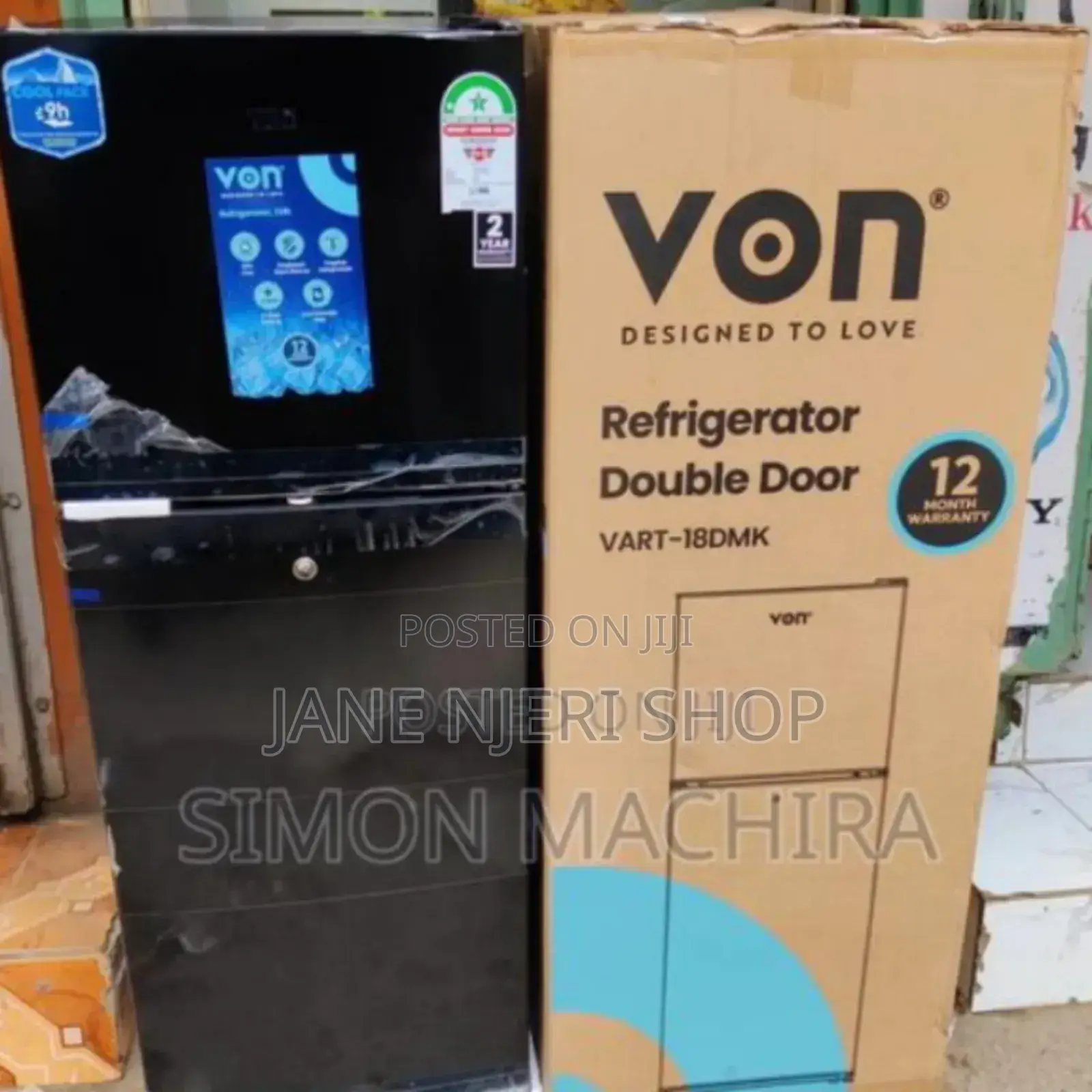 Von 138l Brand New Fridge