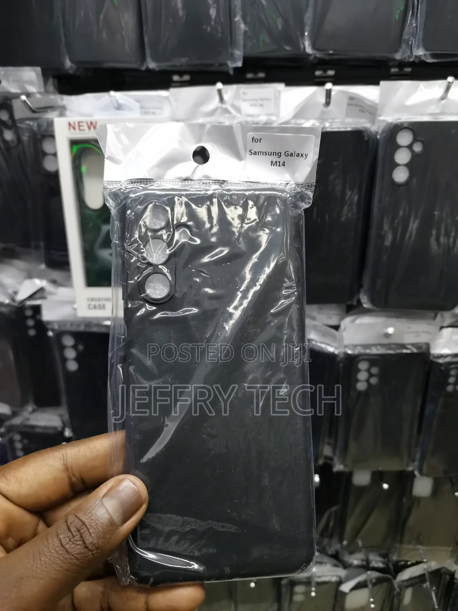 Samsung Galaxy M14 Soft Silicone Shockproof Back Cover